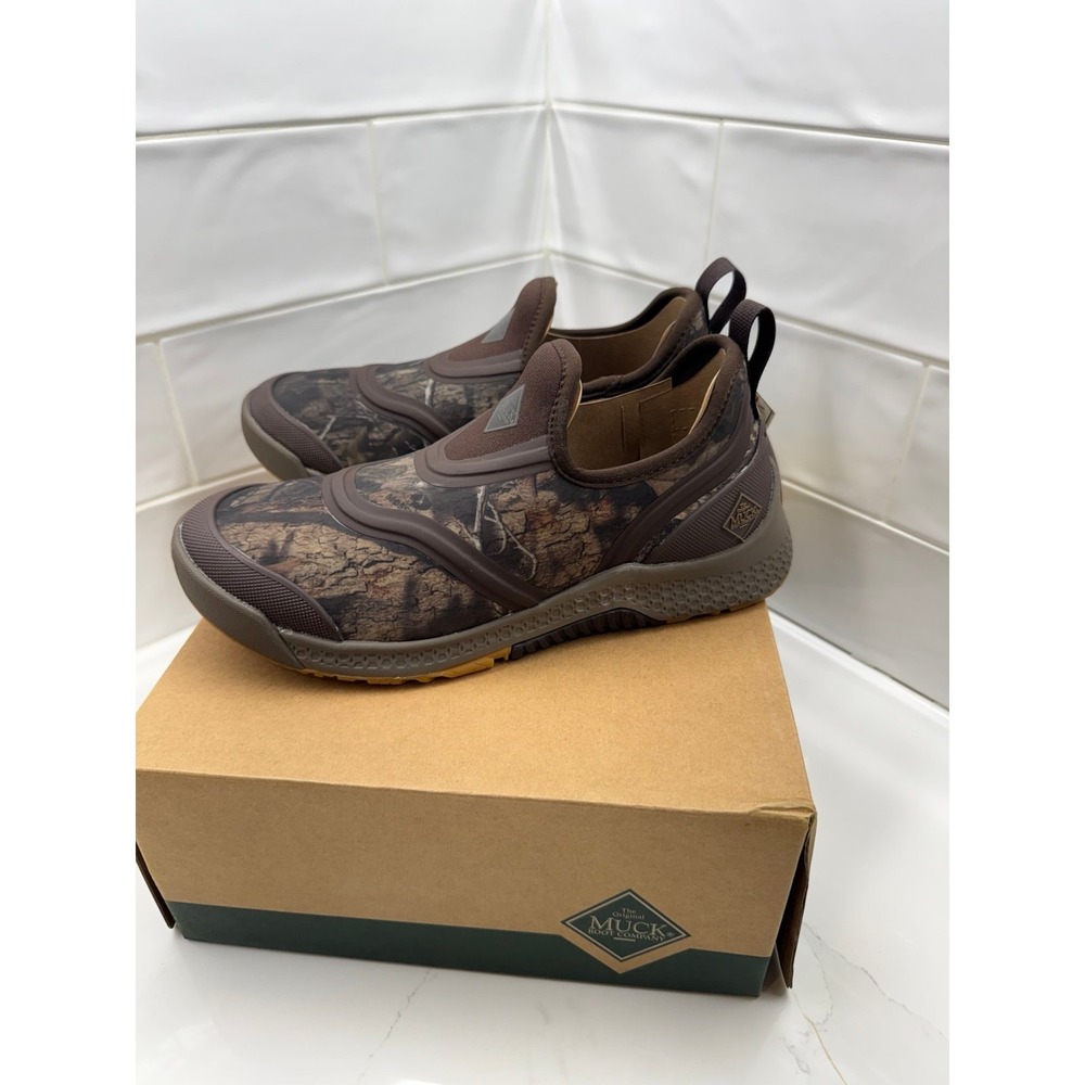 MUCK MEN'S MOSSY OAK COUNTRY DNA® OUTSCAPE SLIP ON men's 7.5 - Picture 3 of 5